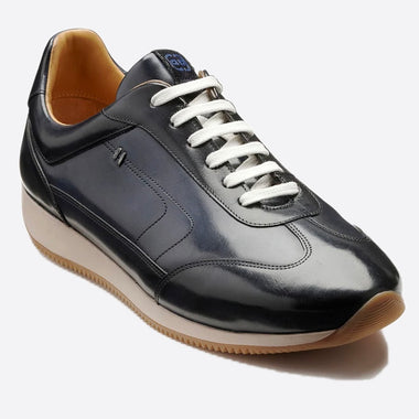 Barker Sharpe Sneaker - Navy Calf