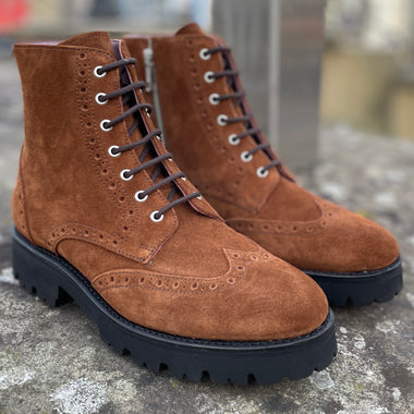 Barker Kelsey - Brown Suede UK 4 / 5