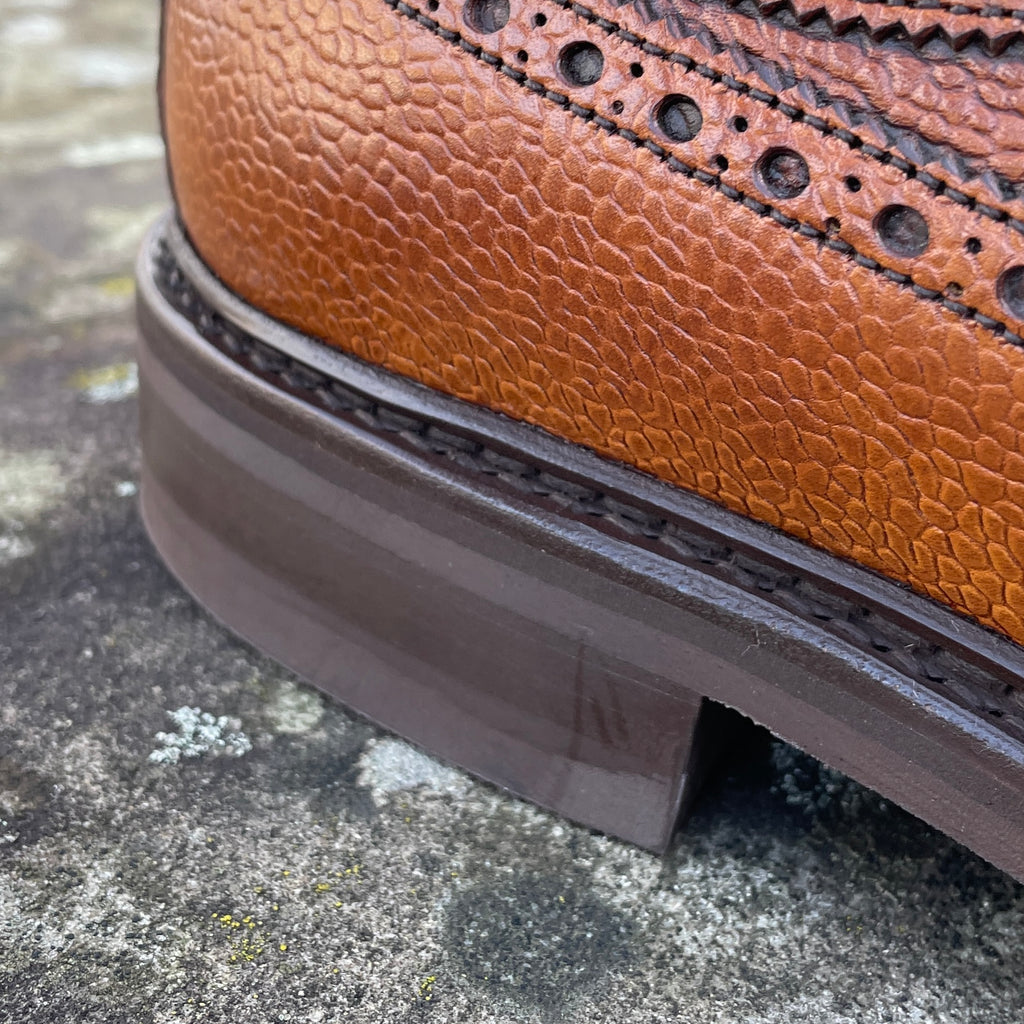 Berwick 'Evan' 303 MTO Longwing Tan Grain – The Shoe Healer