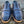 Barker McClean - Navy Hand Painted / Chocolate Suede UK 15