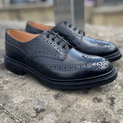 Tricker's Bourton - Black UK 7 *ex display