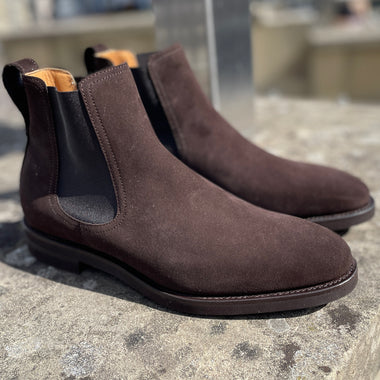 Berwick 376-K2 Chelsea Boot - Brown Suede