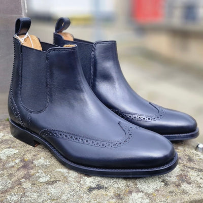 Barker Mersey - Black Calf UK 8