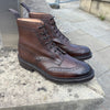 Trickers Stow MTO - Coffee Burnished With Commando Sole