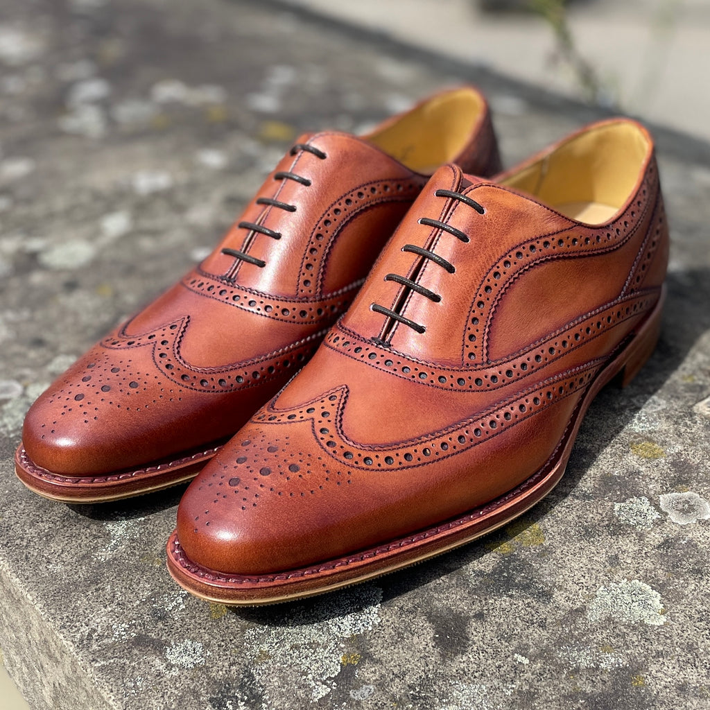 Barker Turing Antique Rosewood – The Shoe Healer - Main Image