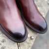 Barker Wick in Rosewood Dip Dyed pull on boot G fit