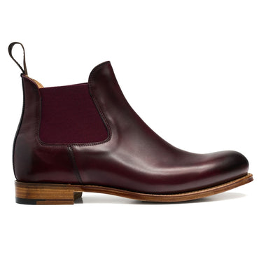Cheaney Bill Chelsea boot in Burgundy or Honey Leather