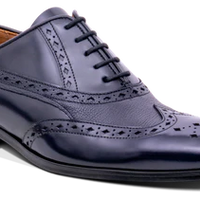 Bampton Navy Hi shine/ Grain