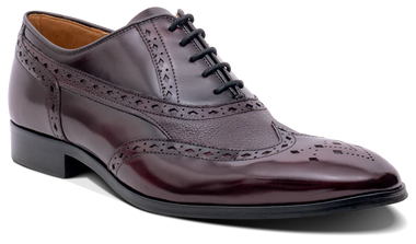 Barker Bampton - Burgundy Hi-Shine / Grain