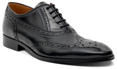 Barker Bampton - Black Hi Shine / Grain