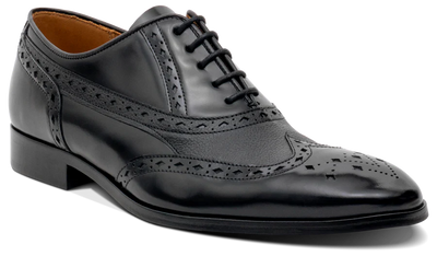 Barker Bampton - Black Hi Shine / Grain