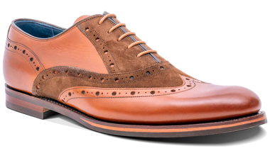 Barker Abingdon - Chestnut Calf / Polo Suede