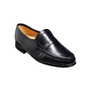 Barker Jefferson - Black Kid Leather