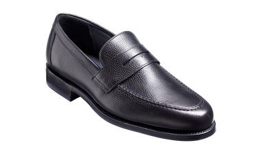 Barker Jevington Loafer - Black Grain