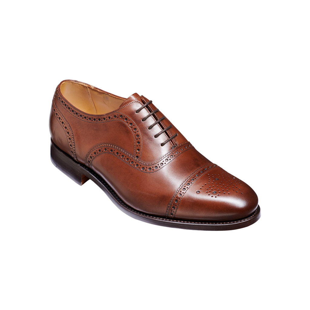 Barker Mirfield Dark Walnut Dainite Sole G Fit The Shoe Healer