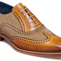 Spencer Cedar Calf/Snuff Suede