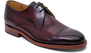 Barker Wye - Hand Brushed Burgundy