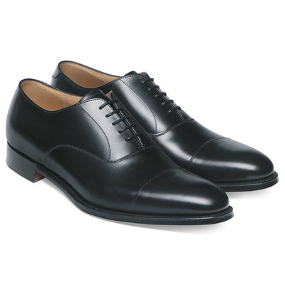 Cheaney Lime - Black Calf