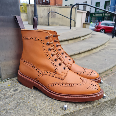 Trickers Stow - C-Shade Tan Dainite or Leather Sole